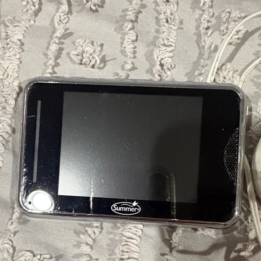 Summer Infant Baby Monitor w/ Camera & Screen Night Vision Portable Parent Unit - Picture 4 of 11